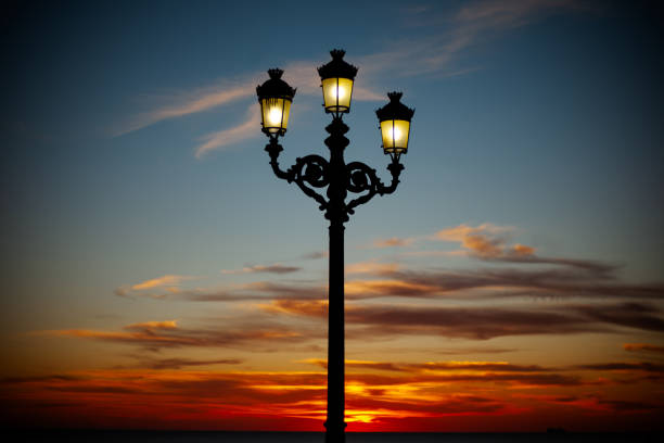 istock An old street light  at sunset 1613534370