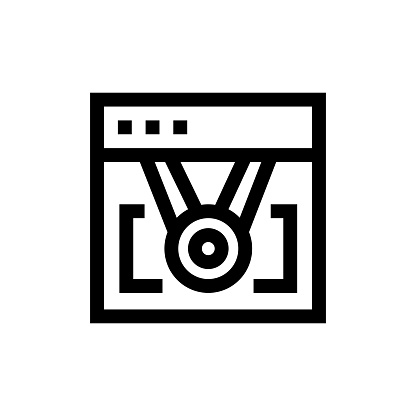 istock Website Ranking Line icon, Design, Pixel perfect, Editable stroke. Logo, Sign, Symbol. Web Design and Development. 1613564242