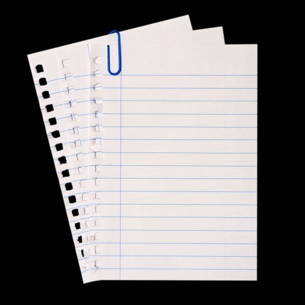 istock a paper page notebook isolated on the black background 1613581638