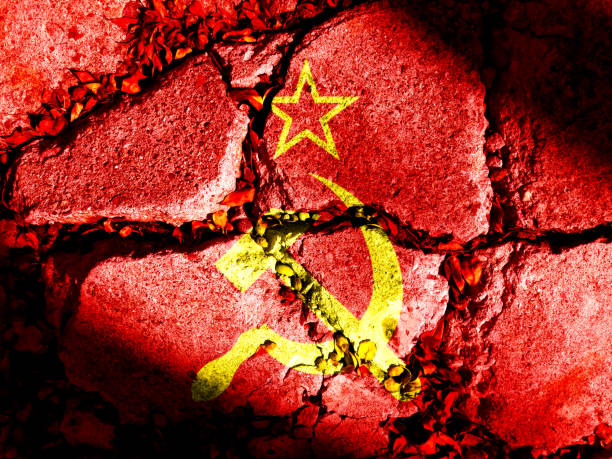 istock The Cold War. Flag of the Soviet Union (1922-1991) 1613601260