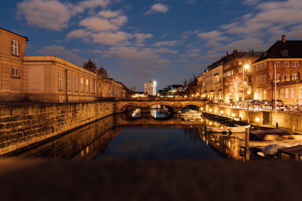istock Copenhagen canal at night 1613621436