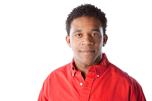 istock Real People: Smiling Young Adult Black Man Head Shoulders 161370843