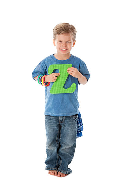 istock Human Alphabet: Diverse Young Children Font Colorful Letter Z 161371127