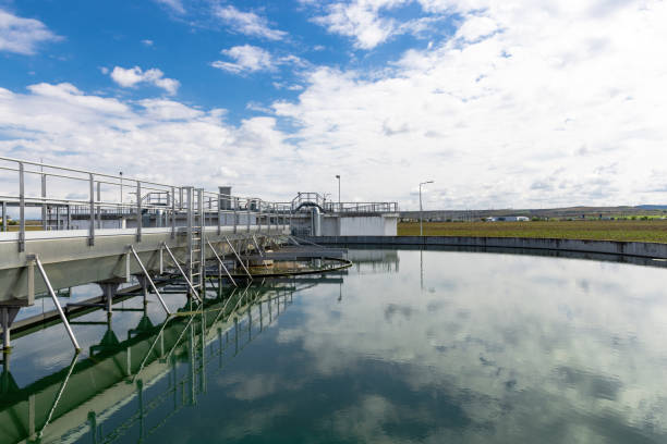 istock Waste water - sewage treatment plant 1613744120