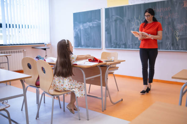 istock Today's lesson will be human rights in elementary school 1613785323