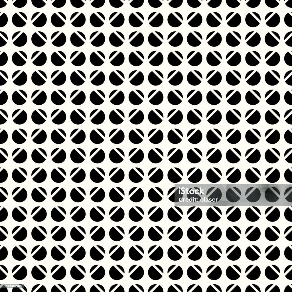 Segmented Pattern Circle And Segment Grid Pattern Stock Illustration - Download Image Now ...
