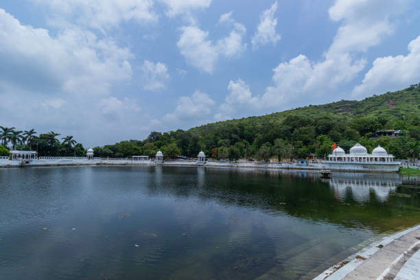istock Dudh Talai lake in Udaipur, Rajasthan 1613858802