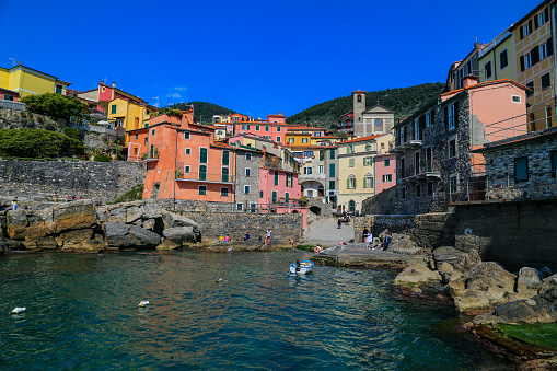 Beautiful view of Tellaro, Italy