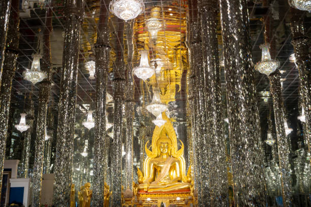 istock The golden Buddha statue 1614002755