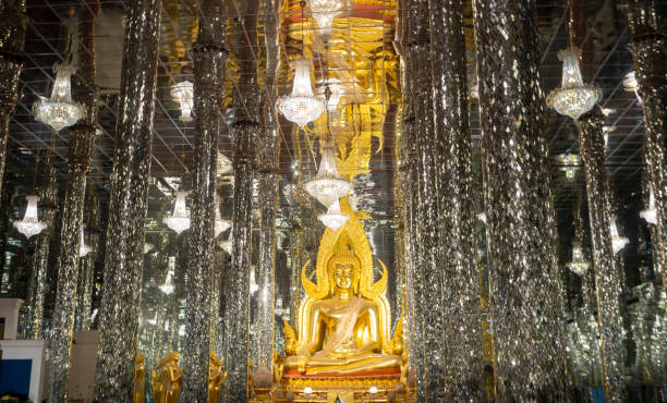 istock The golden Buddha statue 1614003047