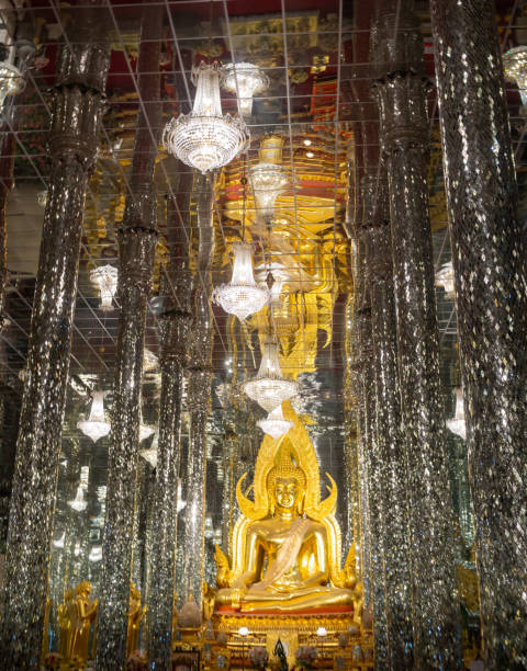 istock The golden Buddha statue 1614003088