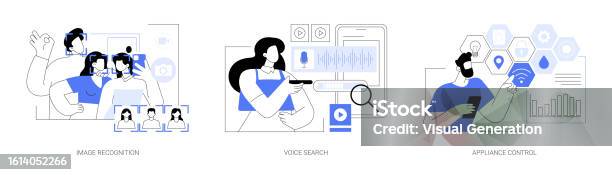 Machine Learning Abstract Concept Vector Illustrations Stock ...