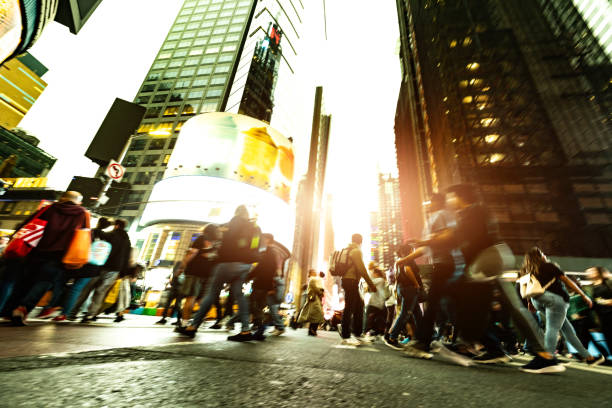 istock Crowded New York City streets in Manhattan 1614063099