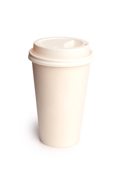 istock paper coffee cup with plastic top on white background, 1614065230
