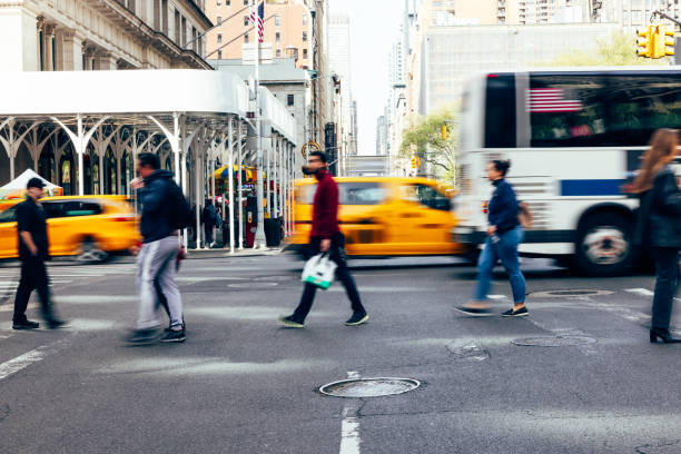 istock Crowded New York City streets in Manhattan 1614075878
