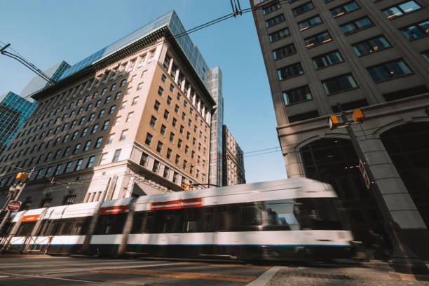 istock Tram in New Jersey 1614078148