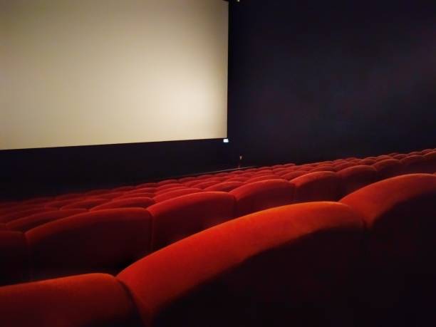 istock Empty Red seats in the movie theater. 1614095533