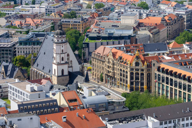 istock Cityscape of Leipzig downtown 1614107804