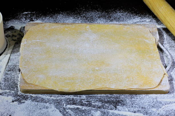 istock Water layer cake - Turkish national dish Burek 1614138212