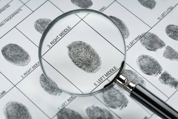 Magnifier and fingerprint police form. Background on the theme of crime, police, fbi, detective, investigation, consequent; inquiry; inquest. Also the topic of security, identification, id, biometric etc. lupa y formulario policial de huellas dactilares. antecedentes sobre el tema del crimen, policía, fbi, detective, investigación, consecuente; indagación; pesquisa. también el tema de seguridad, identificación, identificación, biométrica, etc.