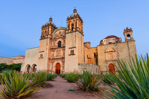 istock Santo Domingo Temple in Oaxaca, Mexico 1614354886