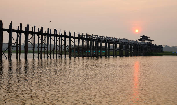 istock U Bein Bridge in Mandalay, Myanmar 1614362182