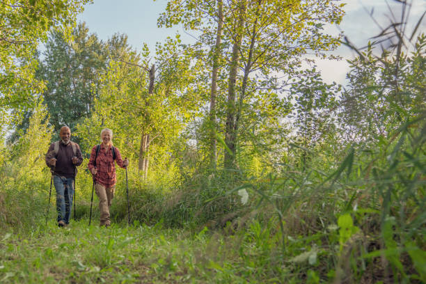 istock Senior Couple Hiking 1614371061