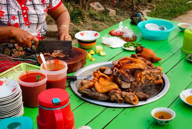 Photo of Street food in Yangon, Myanmar