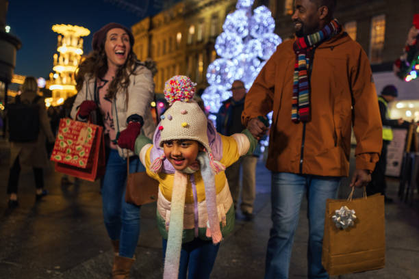 istock Walking the High Street at Christmas Time 1614442442