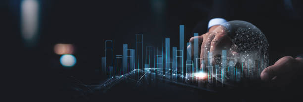 istock Global business, Businessman Investor using digital tablet with global internet network connection, financial data graph growth chart, investment, Business strategy and planning  Finance, Bnaking and Investment 1614461059