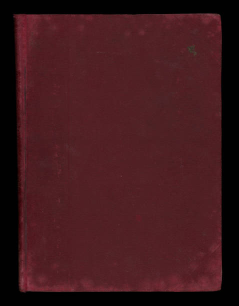 istock Antique Red Hardcover Book 1614607957