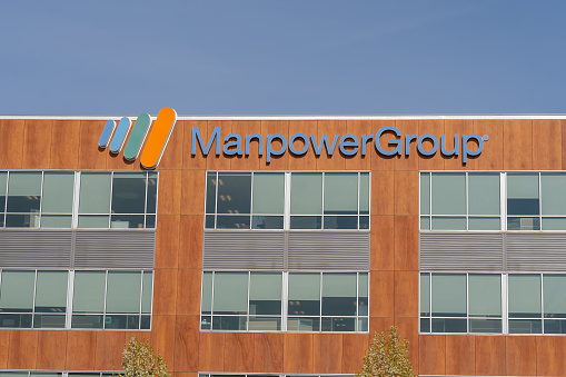 Manpower Headquarters In Milwaukee Wisconsin Usa Stock Photo - Download
