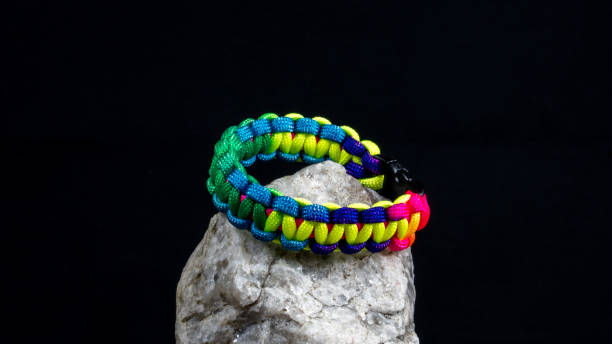 istock Braided paracord bracelet 1614713642