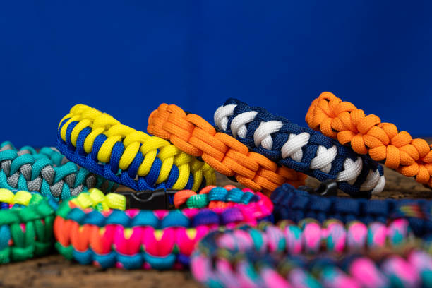 istock Braided paracord bracelets 1614716466