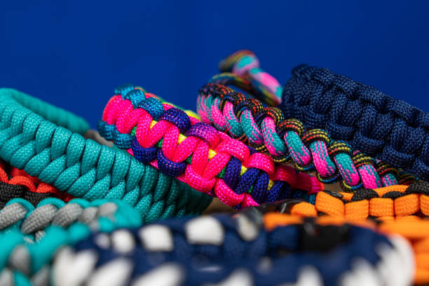 istock Braided paracord bracelets 1614717014