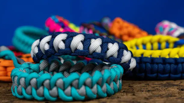 Photo of Braided paracord bracelets