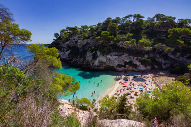 istock Macarelleta beach in the south of Menorca (Spain) 1614753081