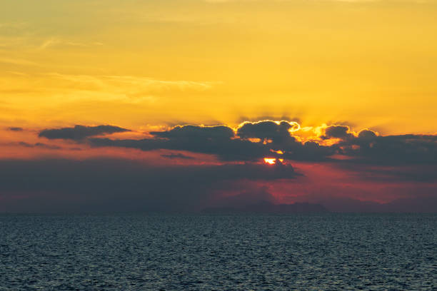 istock Beautiful sunset from 