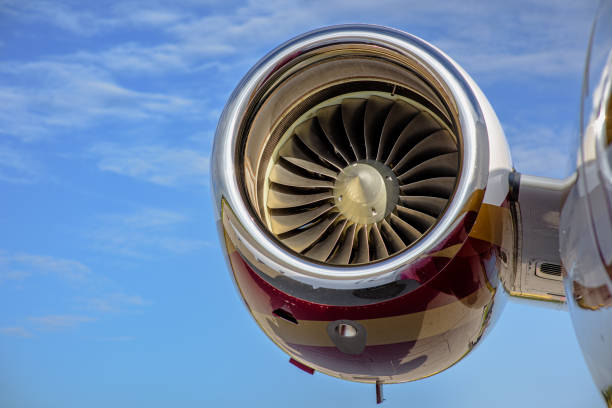 istock Jet Engine of a Small Business Class Jet 1614758459