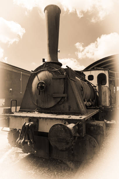 istock Old steam locomotive 1614787524