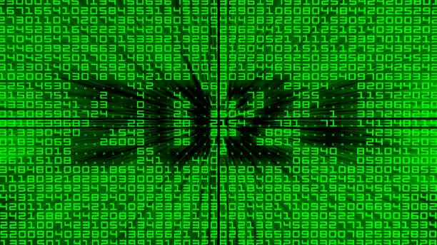 Photo of 2024 Text with binary code
