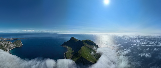 Varoy island panorama, Norway