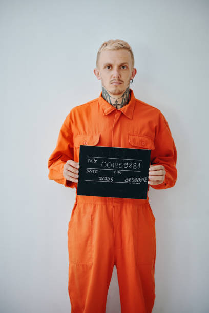 istock Mugshot of Suspect 1614868482