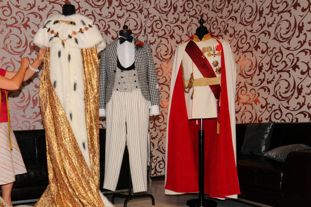 a costume designer creating outfit for stage production or film