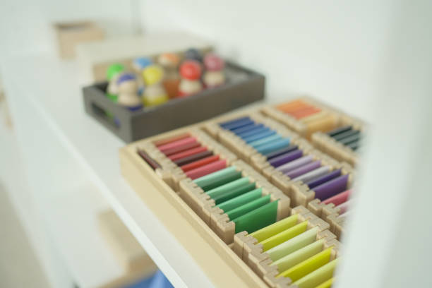 istock A Montessori classroom set-up, color matching materials activity 1615129682
