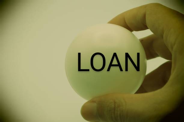 istock A person with a ball written LOAN 1615232441