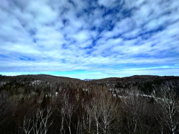 istock Beautiful sky and mountains view 1615237124