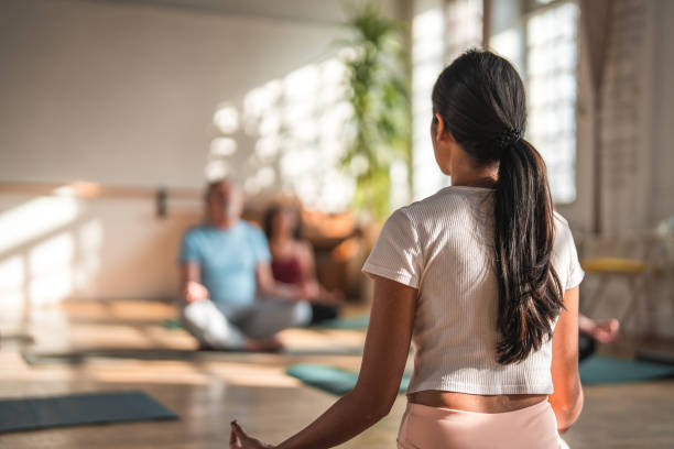 istock An Indian Female Yogi During her Meditation 1615286959