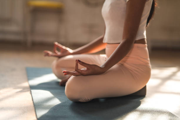 istock A Woman Is Meditating 1615288072