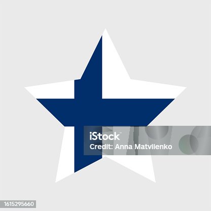 istock Finland flag vector icons set of illustrations 1615295660